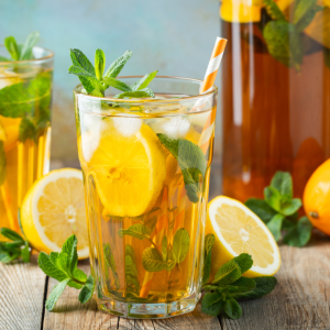 Blended Lemon Mint Tea
